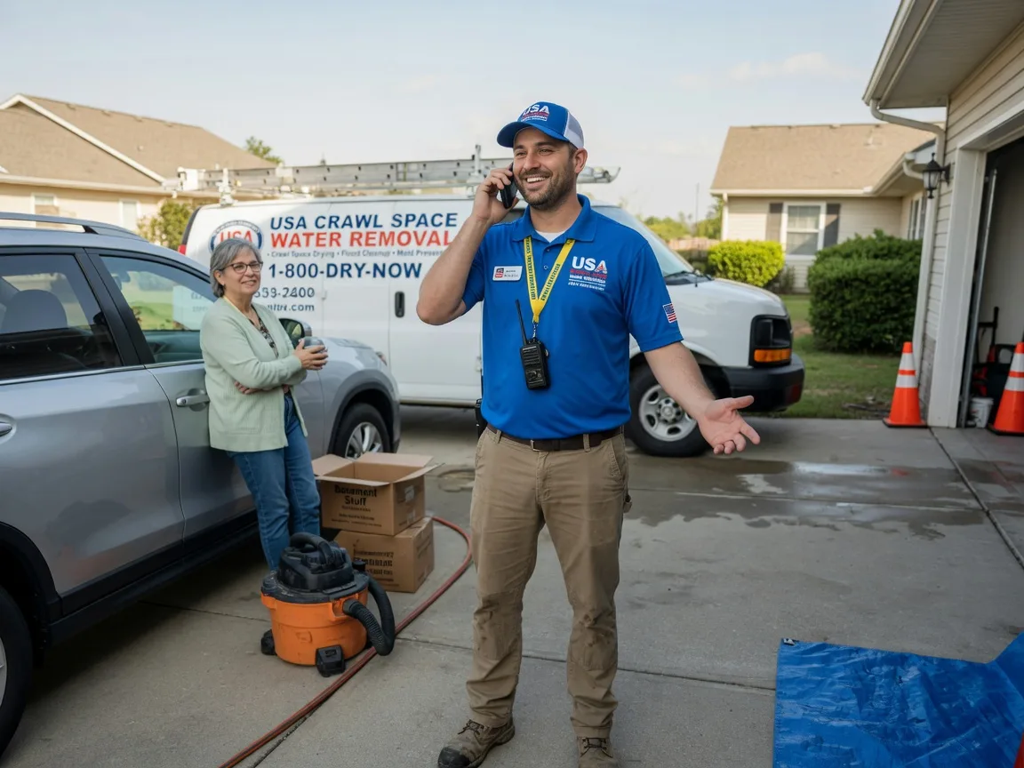 Crawl Space Water Removal Modesto, IL FAQs